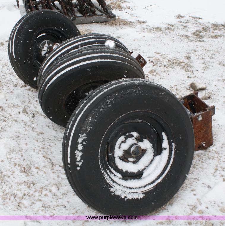 image for item 4643 (2) Hiniker "V" style gauge wheels