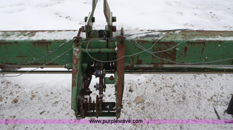 image for item 4648 John Deere 7100 two row planter on wide bar