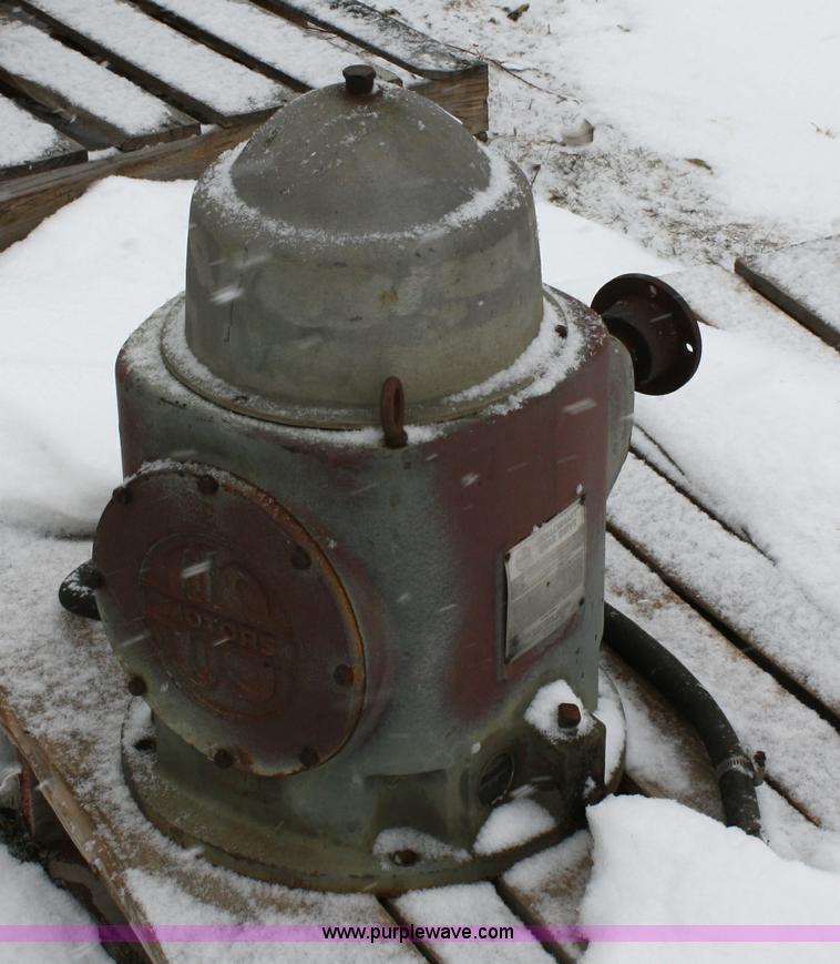 image for item 4650 U.S. Motors irrigation gear head