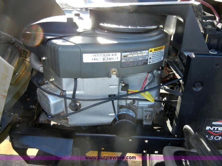 image for item 2135 Craftsman LTX 1000 lawn tractor