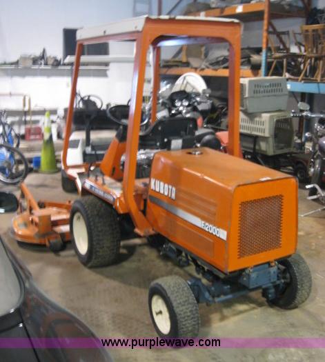 image for item 5548 Kubota F2000 mower