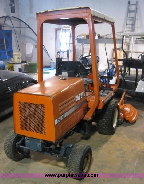 image for item 5548 Kubota F2000 mower