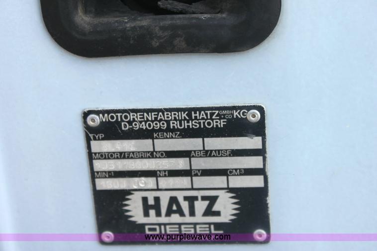 image for item 6311 Hatz diesel generator