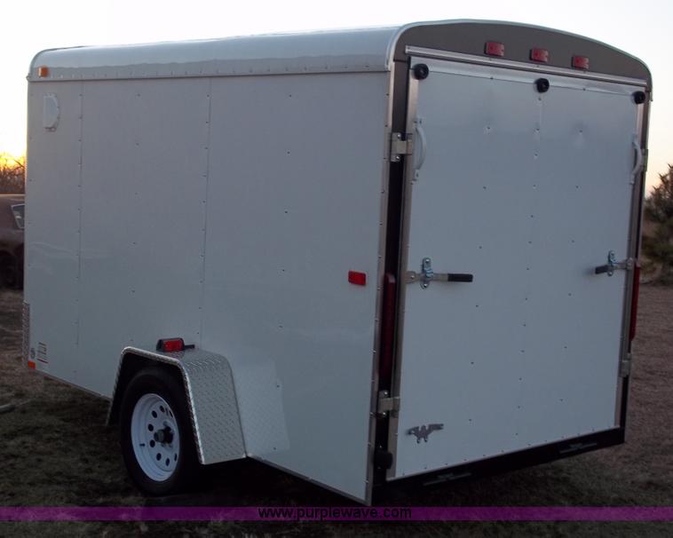 image for item 9001 2010 Interstate cargo trailer 6x10