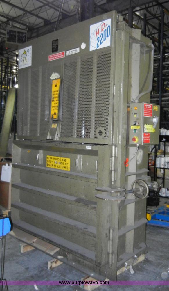 image for item 2054 Piqua series 30 cardboard baler