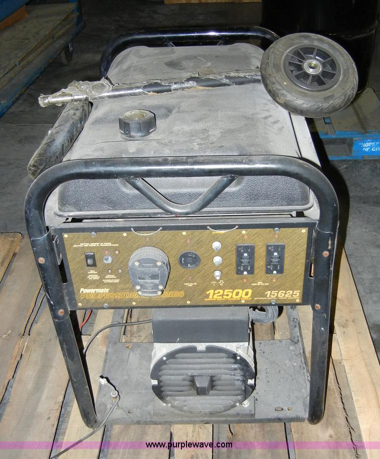 image for item 2060 Powermate 12,500 watt generator