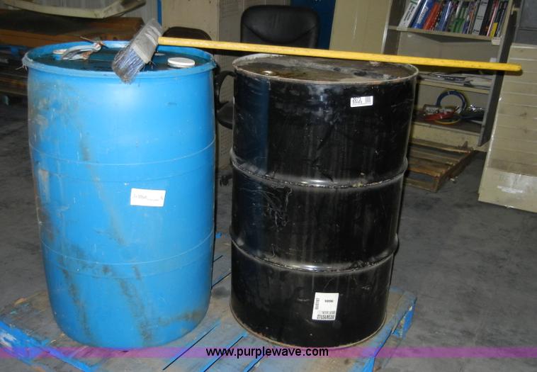 image for item 2073 (2) 55 gallon barrels of oil