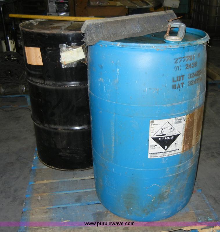 image for item 2073 (2) 55 gallon barrels of oil