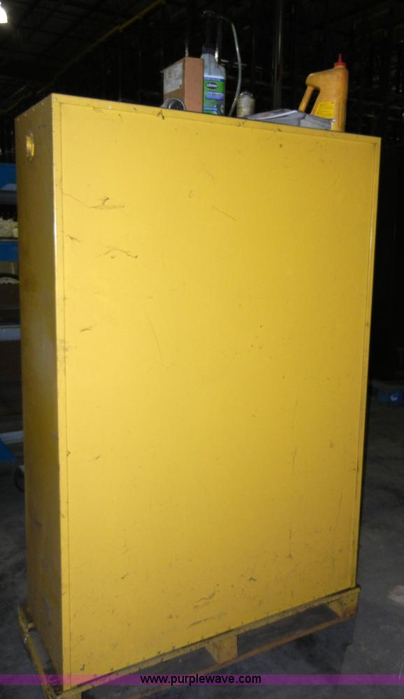 image for item 2074 Metal safety storage cabinet