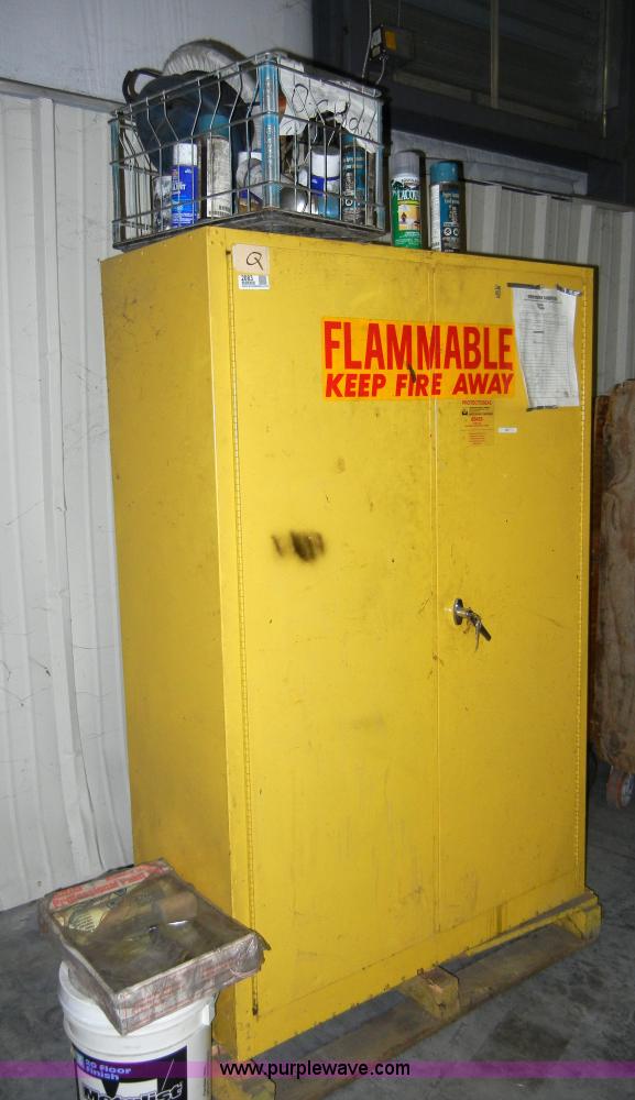 image for item 2083 Metal safety storage cabinet