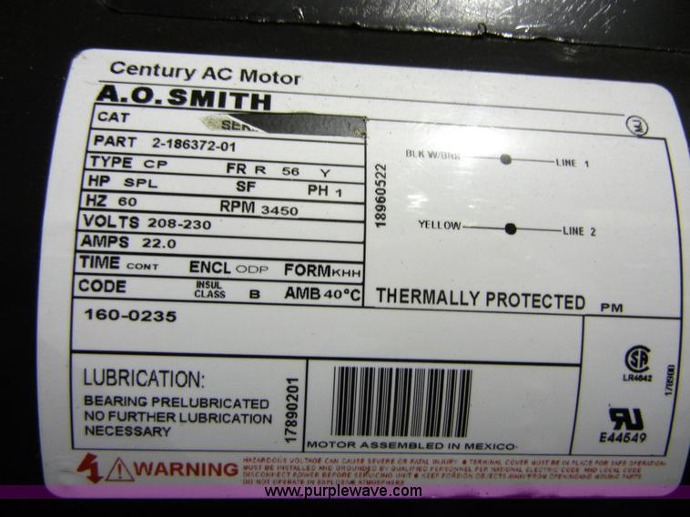 image for item 2369 80 gallon air compressor