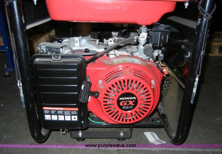 image for item 2371 Honda Blackmax electric generator
