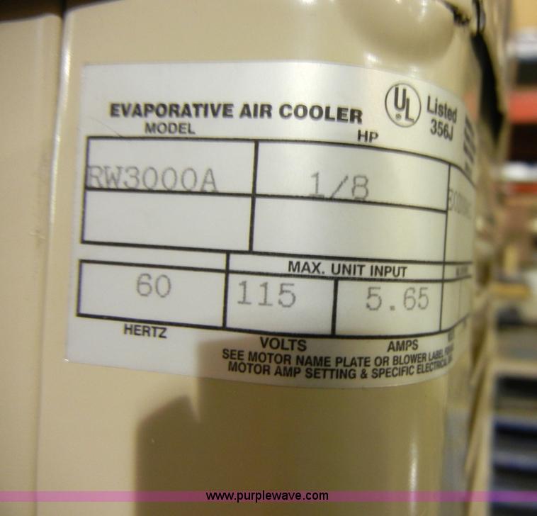 image for item 2392 (2) Whisper cool, Evaporate window cooler