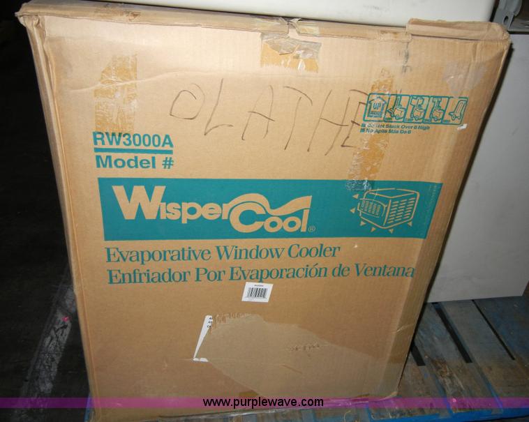 image for item 2392 (2) Whisper cool, Evaporate window cooler