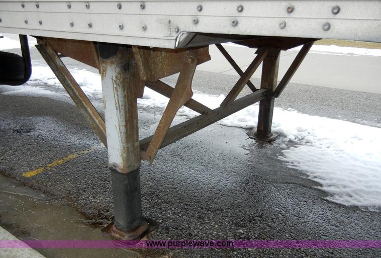 image for item 2413 1996 Wabash SA-102-CW 48' van trailer with interior shelving