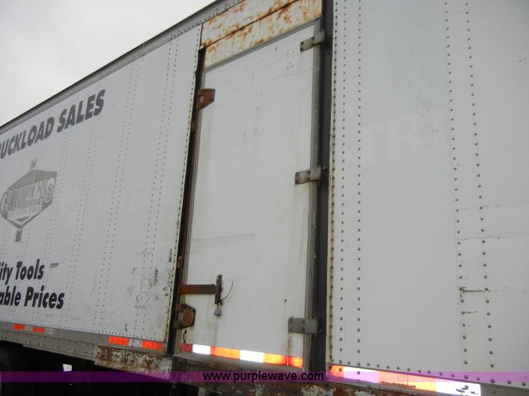 image for item 2413 1996 Wabash SA-102-CW 48' van trailer with interior shelving