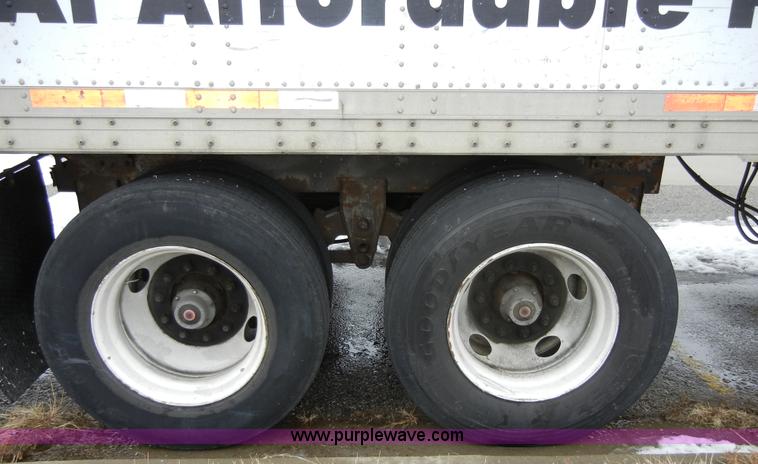 image for item 2413 1996 Wabash SA-102-CW 48' van trailer with interior shelving