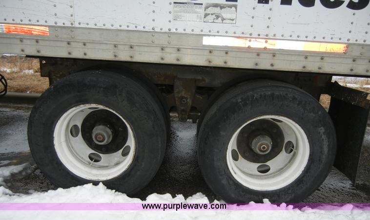 image for item 2413 1996 Wabash SA-102-CW 48' van trailer with interior shelving