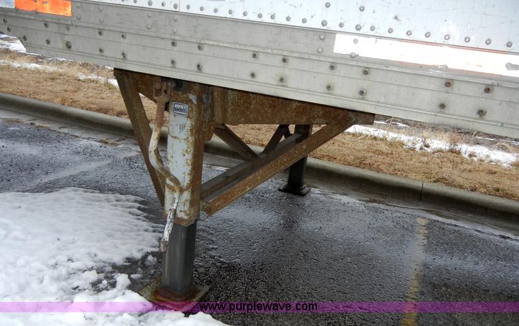 image for item 2413 1996 Wabash SA-102-CW 48' van trailer with interior shelving