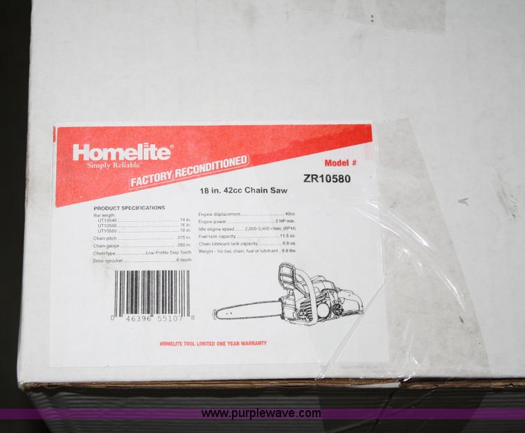 image for item 4698 Homelite chainsaws