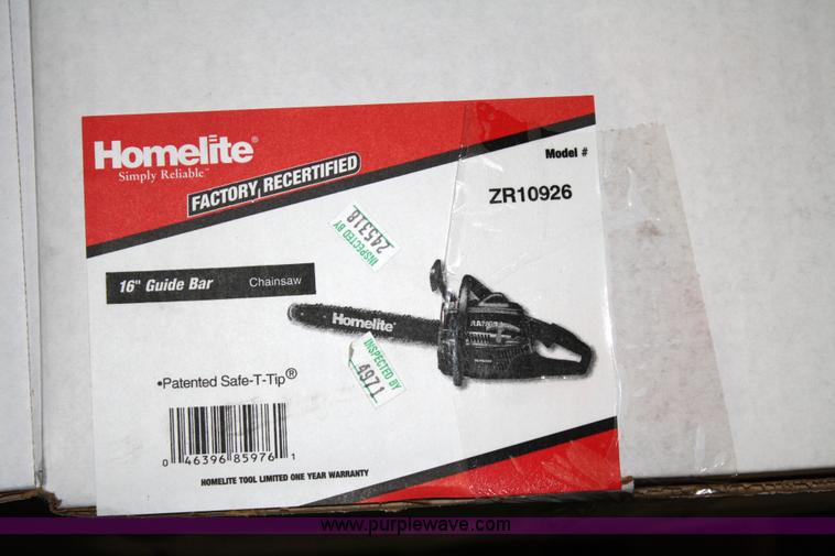image for item 4698 Homelite chainsaws