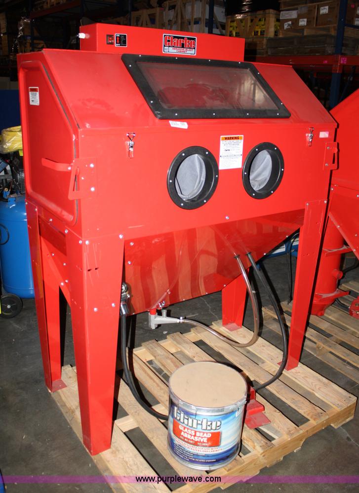 image for item 5035 Clarke sandblasting cabinet