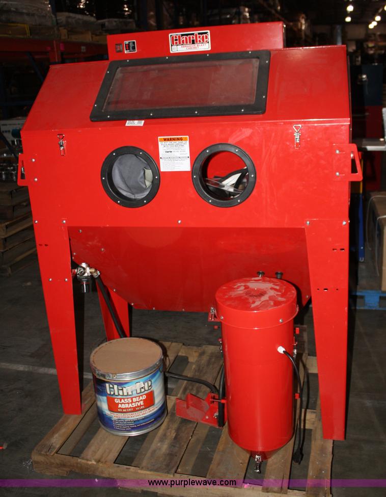 image for item 5036 Clarke sandblast cabinet