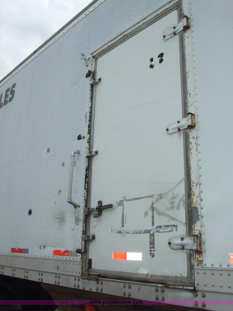 image for item 7146 1995 Stoughton AVW-4857-S-C 48' van trailer with interior shelving and lighting