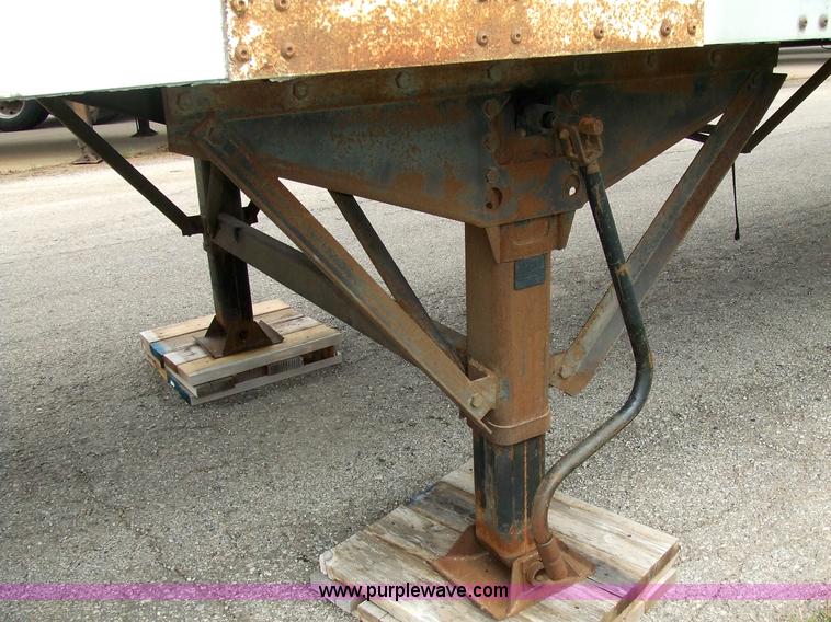 image for item 7146 1995 Stoughton AVW-4857-S-C 48' van trailer with interior shelving and lighting