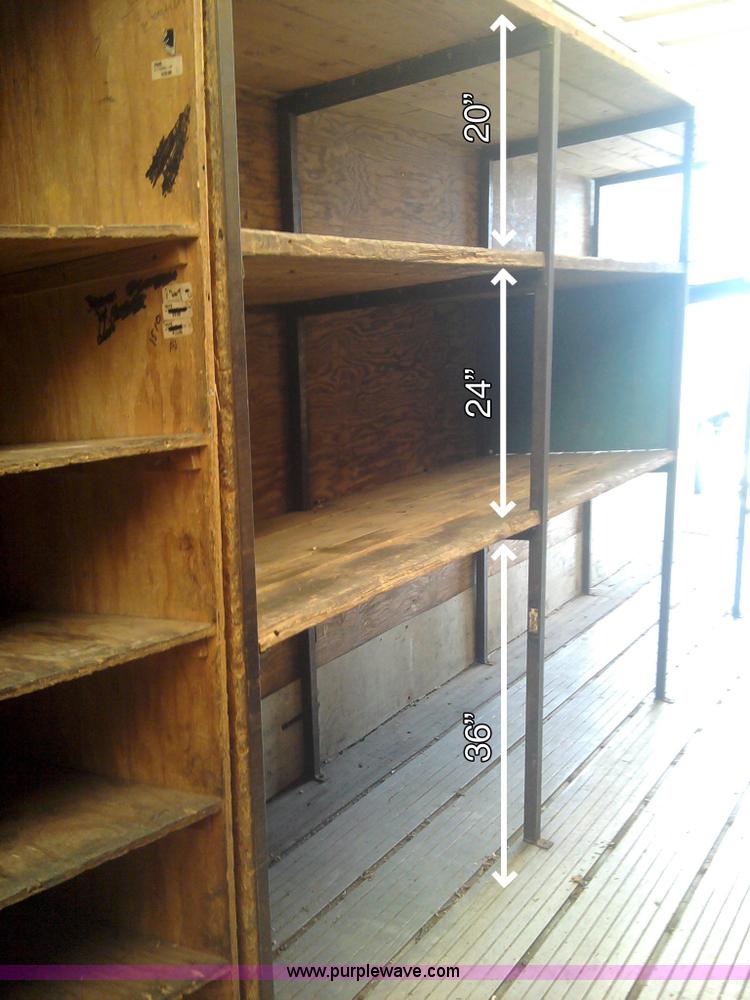 image for item 7146 1995 Stoughton AVW-4857-S-C 48' van trailer with interior shelving and lighting