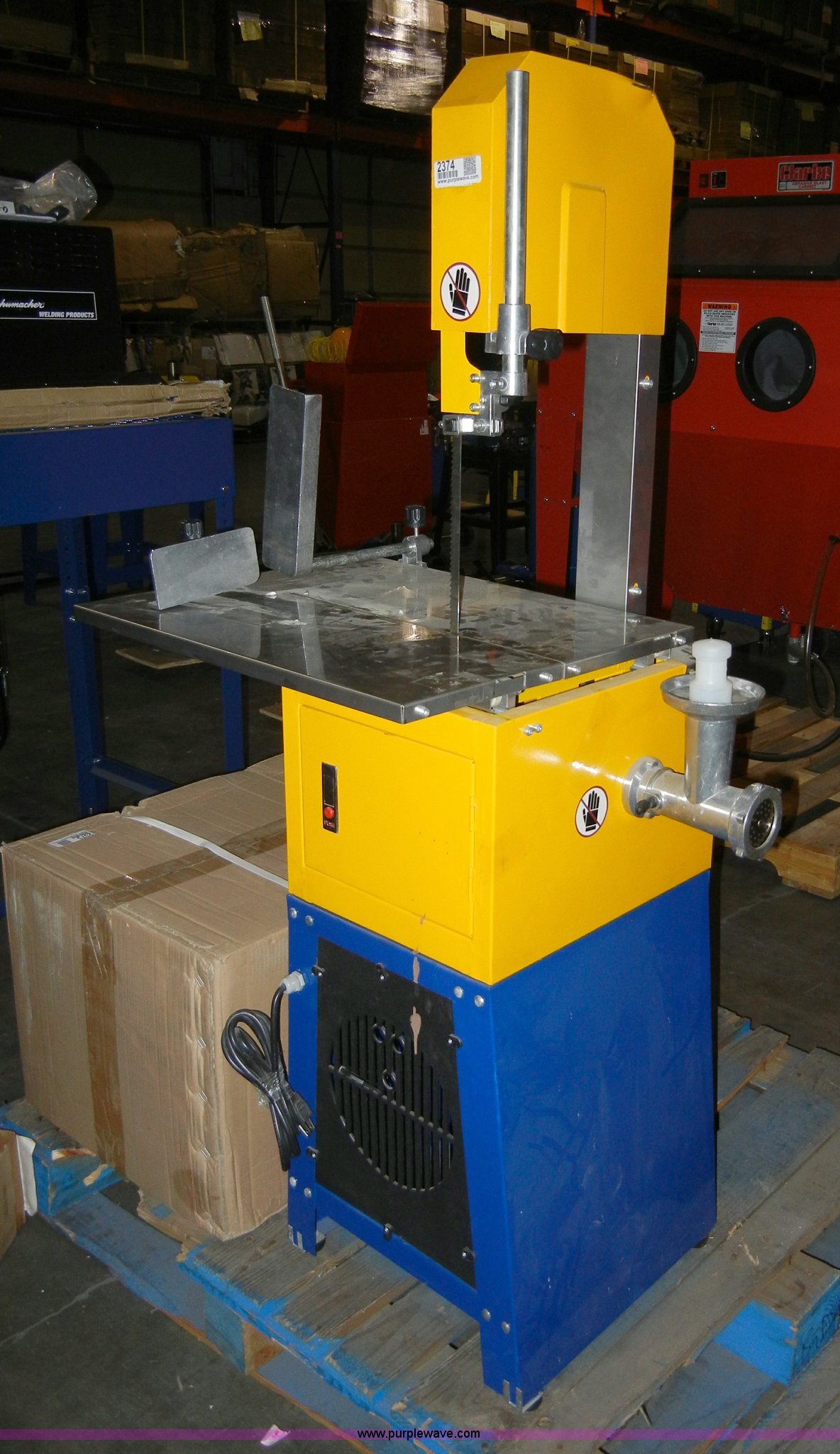 Electric meat saw with grinder in Spring Hill, KS Item 2374 sold