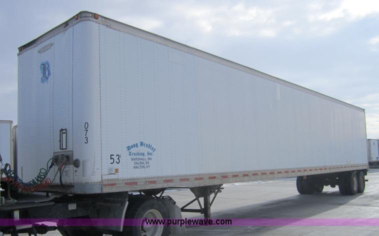 image for item 3039 1997 Trailmobile 53' dry van semi-trailer