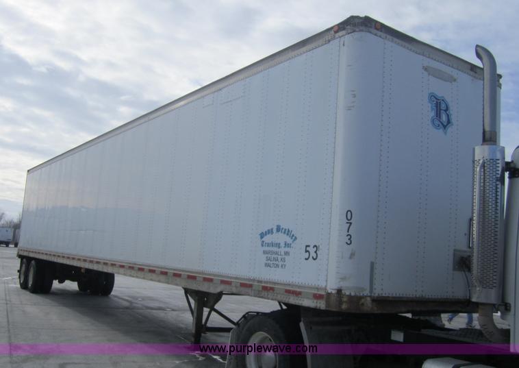 image for item 3039 1997 Trailmobile 53' dry van semi-trailer