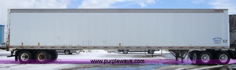 image for item 3040 1998 Great Dane 7411TJWA 53' dry van semi-trailer