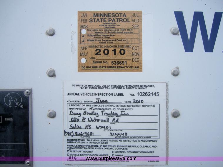 image for item 3040 1998 Great Dane 7411TJWA 53' dry van semi-trailer