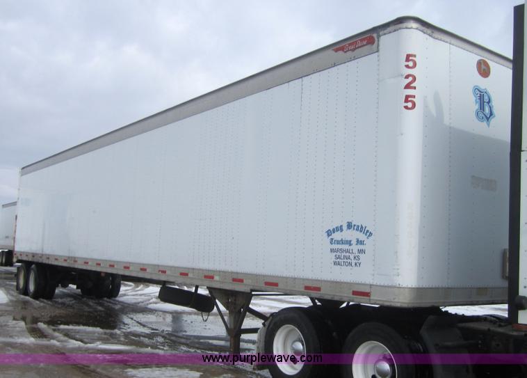 image for item 3041 1998 Great Dane 7411TJWA 53' dry van semi-trailer