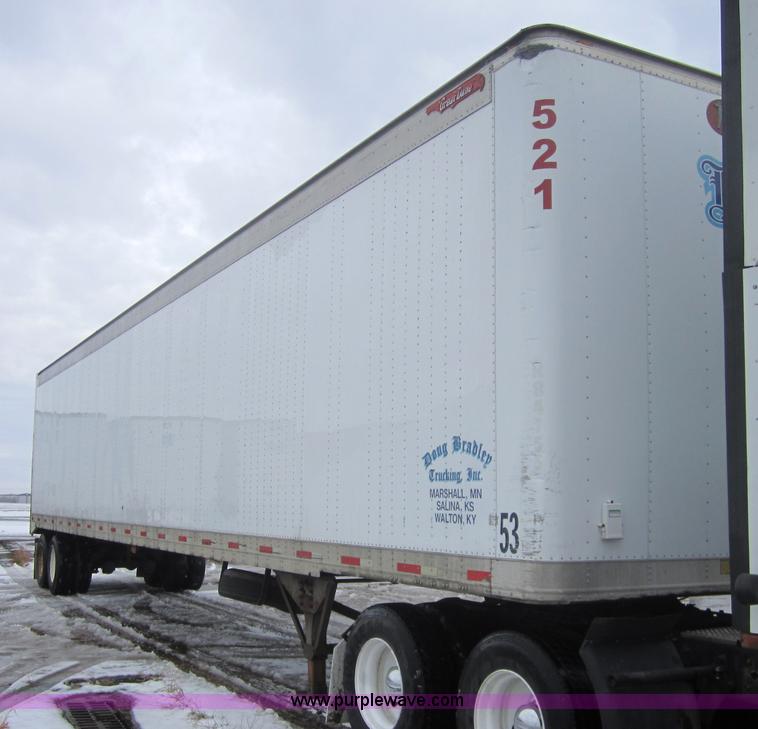 image for item 3043 1998 Great Dane 7411TJWA 53' dry van semi-trailer