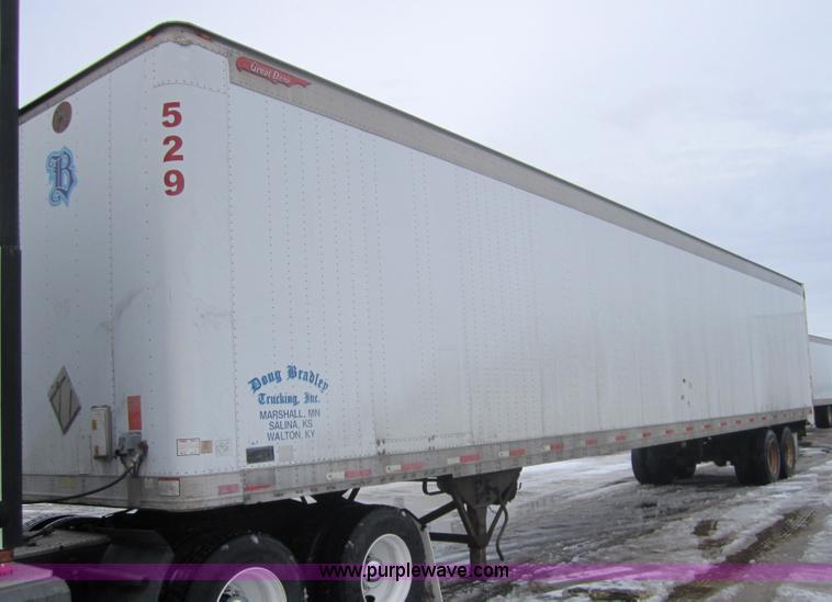 image for item 3044 1998 Great Dane 7411TJWA 53' dry van semi-trailer
