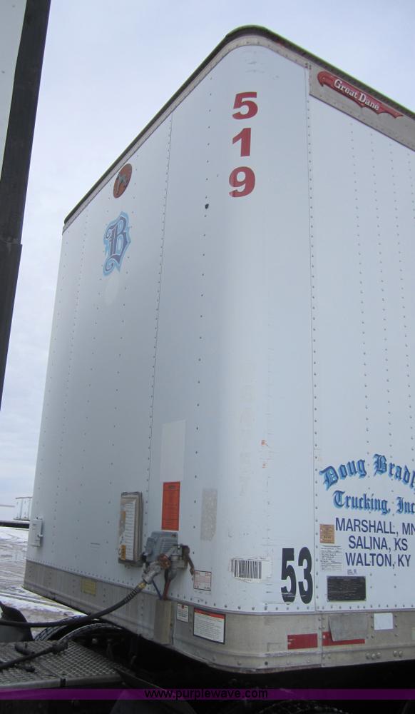 image for item 3045 1998 Great Dane 7411TJWA 53' dry van semi-trailer