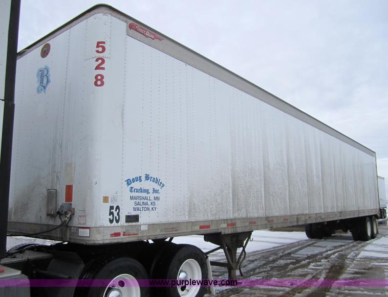 image for item 3046 1998 Great Dane 7411TJWA 53' dry van semi-trailer