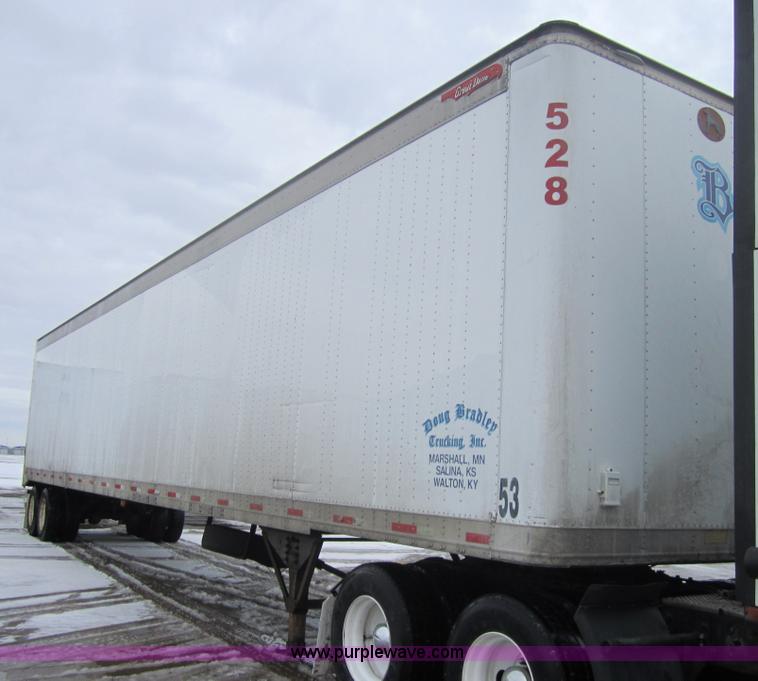 image for item 3046 1998 Great Dane 7411TJWA 53' dry van semi-trailer