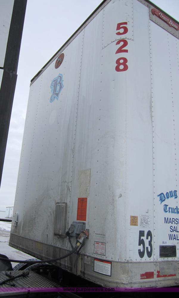 image for item 3046 1998 Great Dane 7411TJWA 53' dry van semi-trailer
