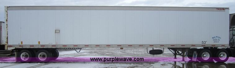 image for item 3047 1998 Great Dane 7411TJWA 53' dry van semi-trailer