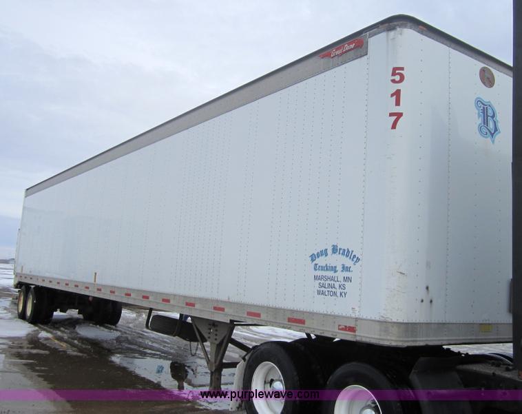 image for item 3048 1998 Great Dane 7411TJWA 53' dry van semi-trailer