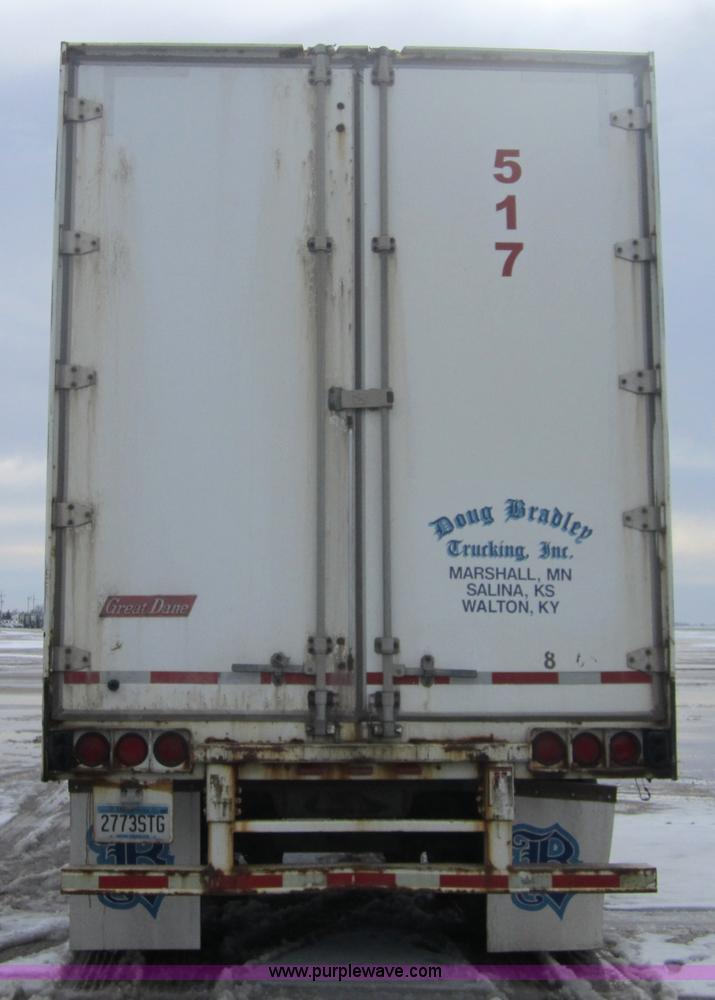 image for item 3048 1998 Great Dane 7411TJWA 53' dry van semi-trailer