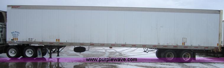 image for item 3049 1998 Great Dane 7411TJWA 53' dry van semi-trailer