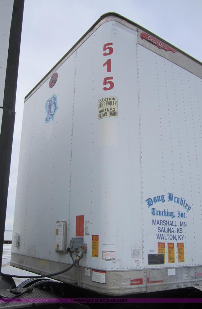 image for item 3049 1998 Great Dane 7411TJWA 53' dry van semi-trailer