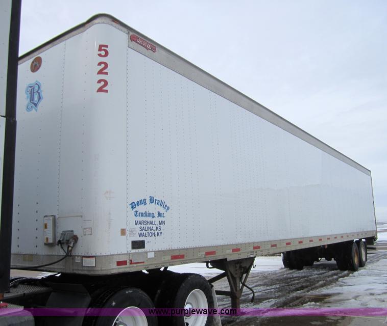 image for item 3050 1998 Great Dane 7411TJWA 53' dry van semi-trailer
