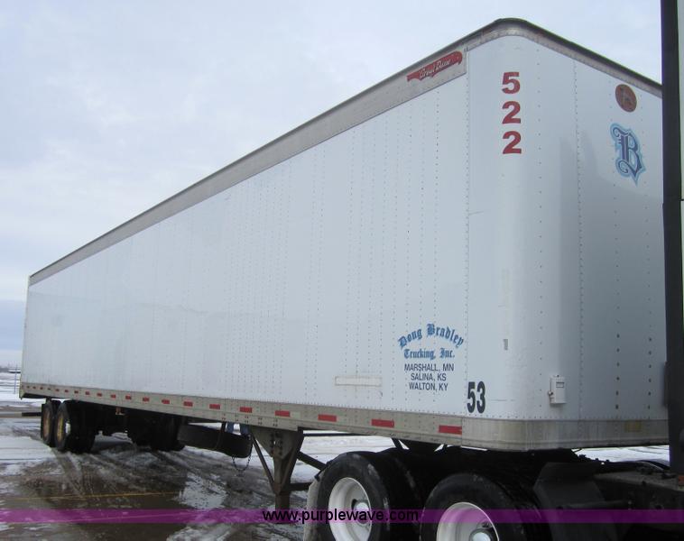 image for item 3050 1998 Great Dane 7411TJWA 53' dry van semi-trailer