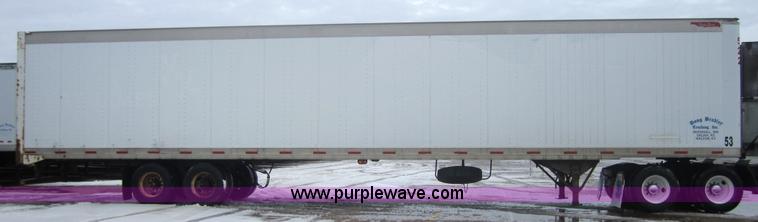 image for item 3050 1998 Great Dane 7411TJWA 53' dry van semi-trailer
